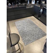 Rugs Modern Bej Gri Temalı Antik Şehir Tasarım Bina Ev Desenli Kreatif Modern Dekoratif Halı 2707