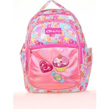 Kaukko Kids Sırt Çantası Aynalı Nakışlı Sweet L5139