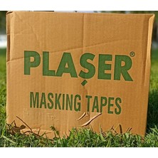 Plaser Plaşer 24 mm x 35M Kahverengi Maskeleme Bant (1 Koli 72 Adet )