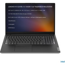 Lenovo V15 Gen 4 Iru Intel Core I5 13420H 40GB 2tb SSD 15.6" Fhd+ Windows 11 Pro Taşınabilir Bilgisayar 83A10096TR WO12