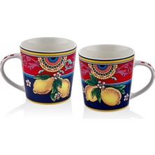 Lamedore Citrus 2 Li Kupa Seti 9x9 cm 1BSF-1242CT