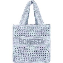 Bonesta Swimwear Posıtano Mını Crystal Ice Plaj Çantası