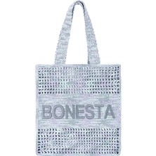 Bonesta Swimwear Posıtano Mıdı Crystal Ice Plaj Çantası