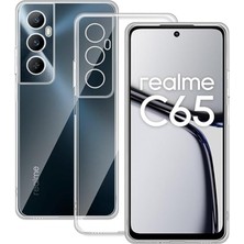 Gpack Realme C65 4g Kılıf Süper Silikon Lüx Korumalı Şeffaf