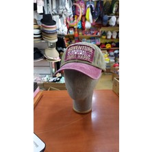 Salar Ticaret Eskitme Şapka Pamuklu Retro Betzbol Kep 58-60 cm Bej