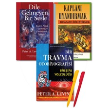 Peter A. Levine 3 Kitap(Kaplanı Uyandırmak+Dile Gelmeyen Bir Sesle+Bir Travma Otobiyografisi) Butik