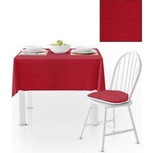 BenimOl Kırmızı Düz Renk Masa Örtüsü 140x260