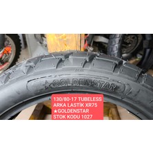 Goldenstar 130/70-17 Tubeless Arka Lastik XR75. Stok Kodu 1027