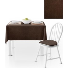 BenimOl Açık Kahve Düz Renk Masa Örtüsü 140x260