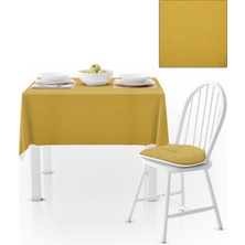 BenimOl Sarı Düz Renk Masa Örtüsü 140x260