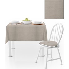 BenimOl Krem Düz Renk Masa Örtüsü 140x220