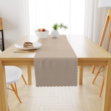 BenimOl Nohut Kadife Dokulu Runner 40x180