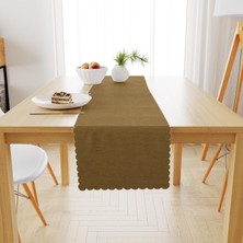 BenimOl Hardal Kadife Dokulu Runner 40x180