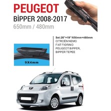 SK Auto Peugeot Bipper Ön Cam Muz Silecek Takımı (2008-2017)