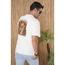 Giraffes Erkek Tişört New Season  Over Size Ön Arka Baskılı T -Shirt  Pamuk Kaliteli Ürün