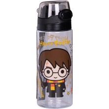 Wiggle 500 ml Harry Potter Pipetli Askılı Kilitlenebilir Su Matarası