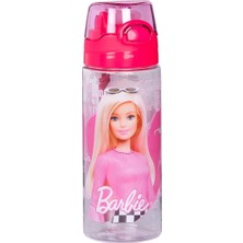 Wiggle 500 ml Barbie Pipetli Askılı Kilitlenebilir Su Matarası