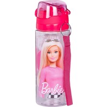 Wiggle 500 ml Barbie Pipetli Askılı Kilitlenebilir Su Matarası