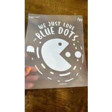 Gönülden Tasarım Ütü Ile Yapışan Beyaz Smile Arma Transfer Tişört Kot Kumaş Baskı Arma 28X23 cm
