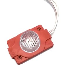 Demir Led Tek Lensli Modül LED Kırmızı 1.5W (10 Adet)