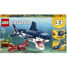 LEGO 31088 LEGO Creator 3ü1 Arada Derin Deniz Yaratıkları Parça +7 Yaş