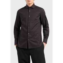 Emporio Armani Pamuklu Regular Fit Gömlek Erkek Gömlek 6D1C86 1nıuz F018