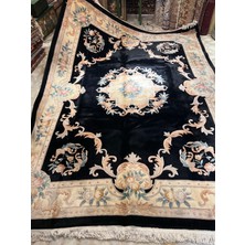 RD Ramazan Dağ El Halı Sanatı El Dokuma Kabartmalı Çin Halısı Ebat 375X275.