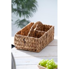 Acar Wicker Hasır Kaşıklık Düzenleyici - 30 cm