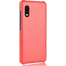 SZY Mall Samsung Galaxy Xcover Pro Anti Scratch Uyumluluk Lychee Için Retro Kılıf (Yurt Dışından)