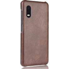 SZY Mall Samsung Galaxy Xcover Pro Anti Scratch Uyumluluk Lychee Için Retro Kılıf (Yurt Dışından)