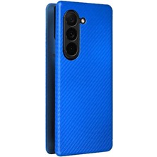 SZY Mall Samsung Galaxy Z Için Flip Case Kart Tutucu Kickstand Fiber ile 6 5g Kat (Yurt Dışından)