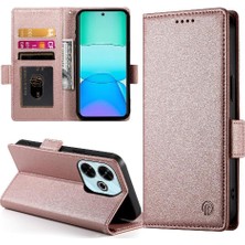 SZY Mall Xiaomi Redmi 13 Kartvizit Yuvaları Için Flip Case Günlük Kullanım Flip Cüzdan (Yurt Dışından)