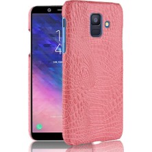 SZY Mall Samsung Galaxy A6 2018 Uyumluluk Koruyucu Için Şık Klasik Kılıf (Yurt Dışından)