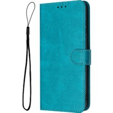 SZY Mall Kart Yuvası Saf Renk Pu ile Toka ile Oppo Oppo 11F 5g Için Flip Case (Yurt Dışından)