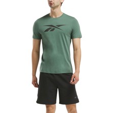 Reebok Gs Vector Tee Orman Yesılı Erkek Kısa Kol T-Shirt