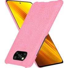 SZY Mall Şık Klasik Durumda Xiaomi Poco X3 Nfc Klasik Timsah Moda Anti (Yurt Dışından)