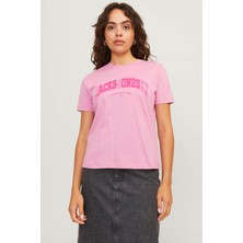 Jjxx Jxava Reg Ss Tee Jrs Ekru Kadın Kısa Kol T-Shirt