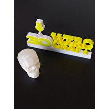 3D Werocraft Mohawk Kuru Kafa Penalık