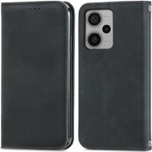 SZY Mall Xiaomi Redmi Not 12 Pro Artı 5g Için Flip Case Basit Iş Darbeye (Yurt Dışından)