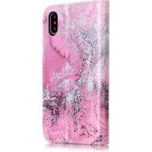 SZY Mall Iphone x Için Flip Case/xs Mermer Desen Tam Koruma Pu Deri Cüzdan (Yurt Dışından)