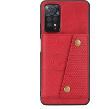 SZY Mall Cüzdan Durumda Xiaomi Redmi Için Not 11 Pro 4g Cüzdan Kılıf Kickstand Kart In (Yurt Dışından)