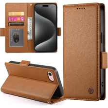 SZY Mall IPhone 7/8 Iş Günlük Kullanım Cüzdan Flip Kart Yuvaları Için Flip Case (Yurt Dışından)