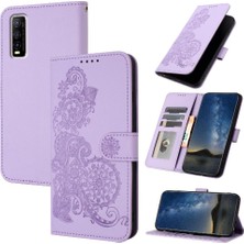 SZY Mall Vıvo Yvivo Kickstand Koruyucu Kapak Için Flip Case Folio Kitap Pu Deri (Yurt Dışından)