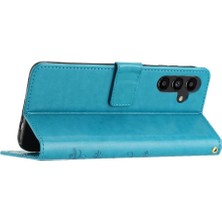 SZY Mall Samsung Galaxy A35 Kickstand Manyetik Kapatma Bilek Kayışı Pu Için Filp Durumda (Yurt Dışından)