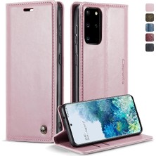 SZY Mall Samsung Galaxy S20 Artı Retro Cüzdan Kapak Için Flip Case Çılgın At Pu (Yurt Dışından)