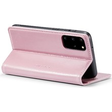 SZY Mall Samsung Galaxy S20 Artı Retro Cüzdan Kapak Için Flip Case Çılgın At Pu (Yurt Dışından)