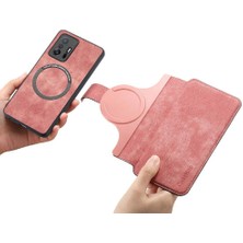 SZY Mall Xiaomi 11T Retro Cüzdan Mıknatıs Koruyucu Malzeme Için Flip Case Kart Standı (Yurt Dışından)