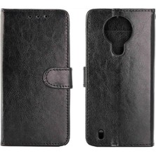 SZY Mall Nokia 1.4 Kickstand Manyetik Kapatma Pu Deri Kart Tutucu Için Flip Case (Yurt Dışından)