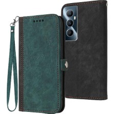 SZY Mall Realme C65 Pu Deri Manyetik Kapatma Flip Folio Kitap Kickstand Için Kılıf (Yurt Dışından)