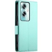 SZY Mall Oppo A79 5g Kart Yuvaları Için Flip Case Iş Flip Cüzdan Günlük Kullanım (Yurt Dışından)